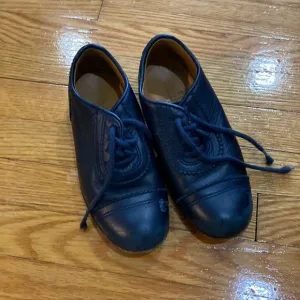 Navy Gucci dress shoes