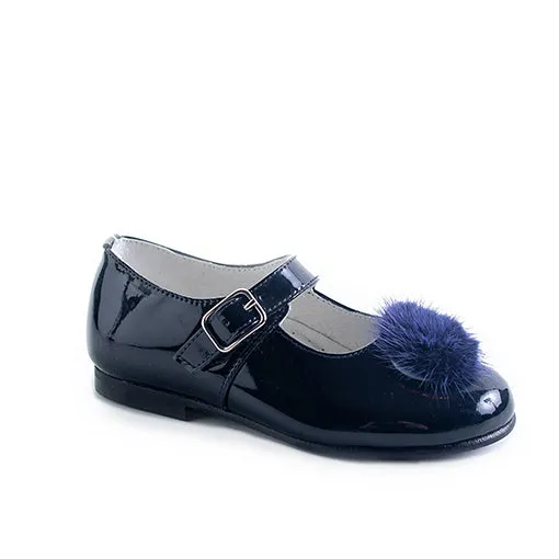 Navy Patent Shoe