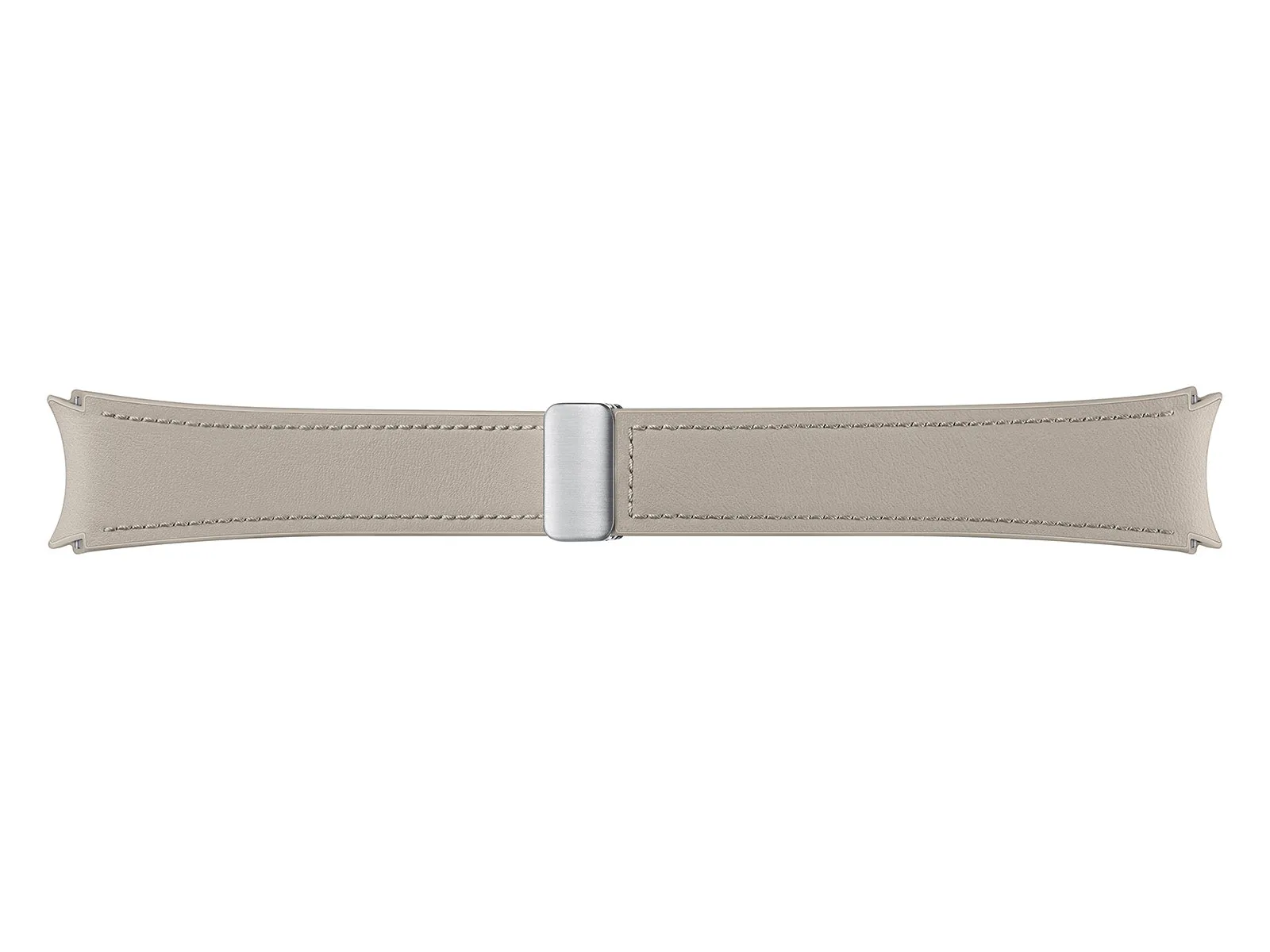 NEW Samsung Galaxy Watch D-Buckle Hybrid Eco-Leather Band, M/L, Etoupe - Retails for $79  USD!