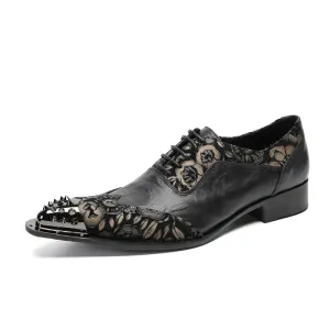 One Wholesale Leather Shoes Men's Cowhide Korean Style Breathable Formal Suit Men's Shoes Patent Leather Business Pointed Youth Wedding Shoes