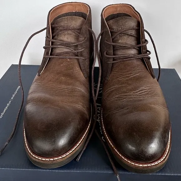 Original Penguin Brown Suede Desert BootsSize:10.5