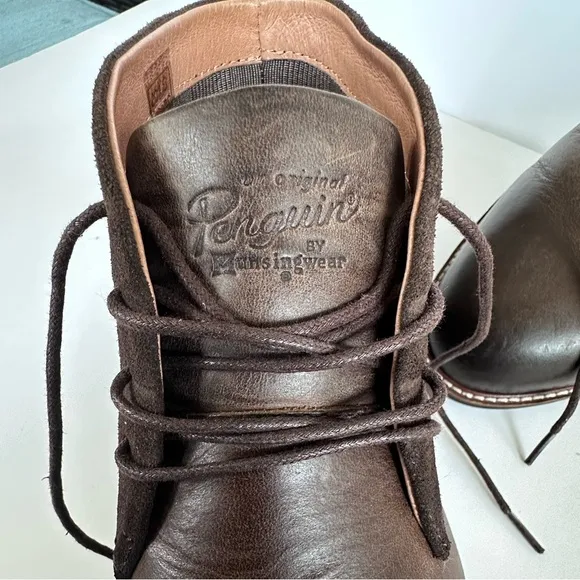 Original Penguin Brown Suede Desert BootsSize:10.5