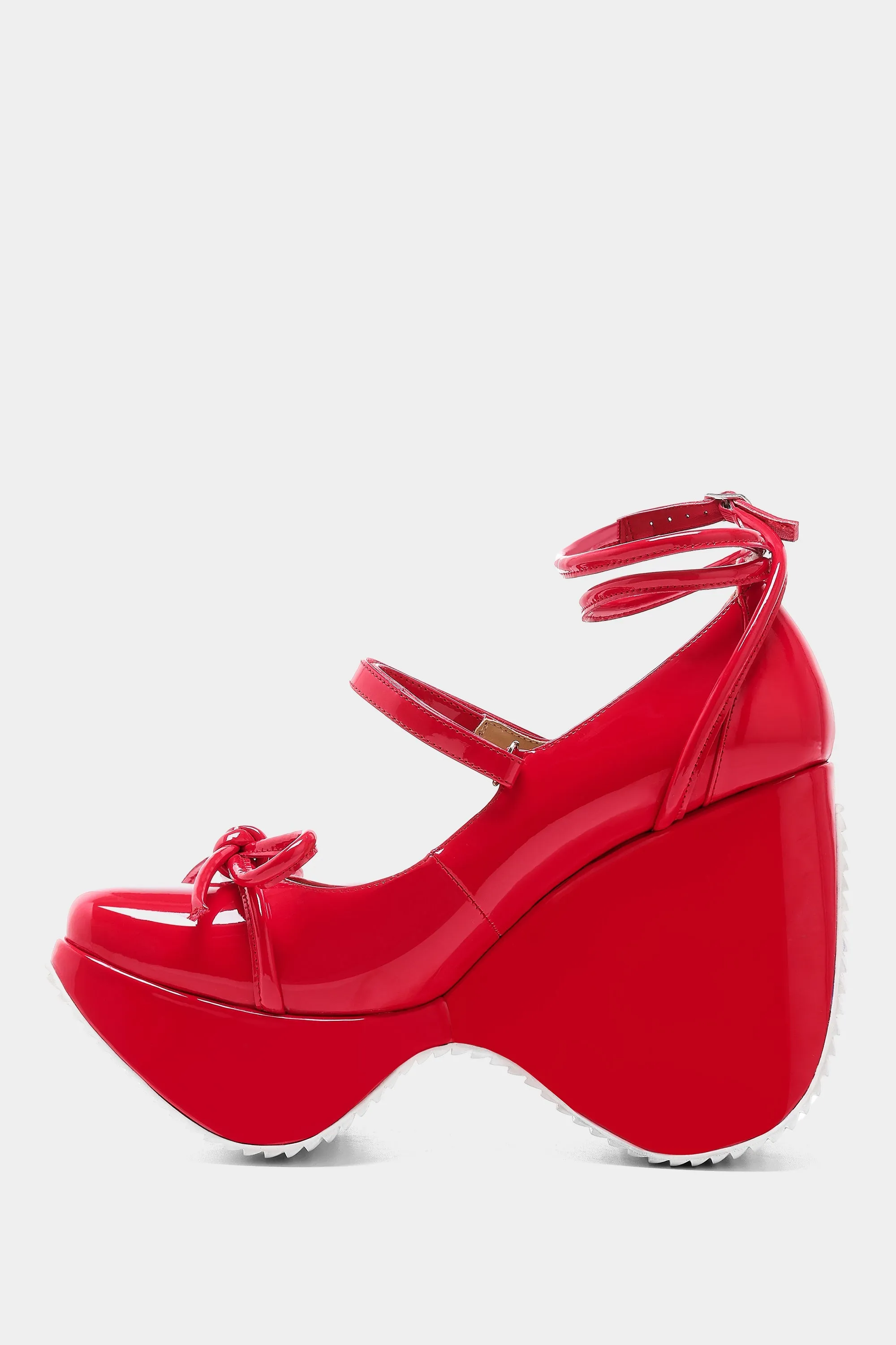 Paola Platforms - Sporty Red