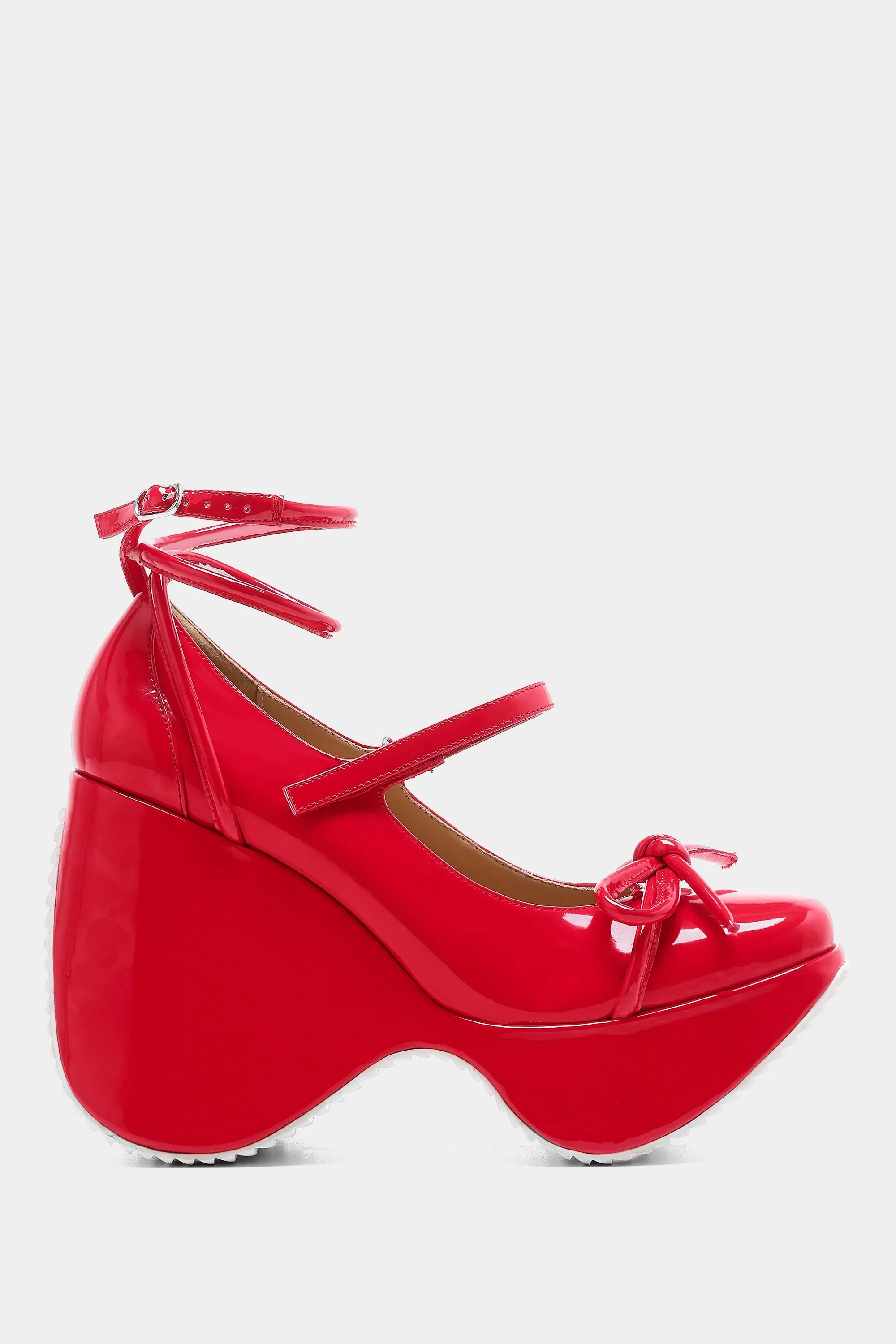 Paola Platforms - Sporty Red