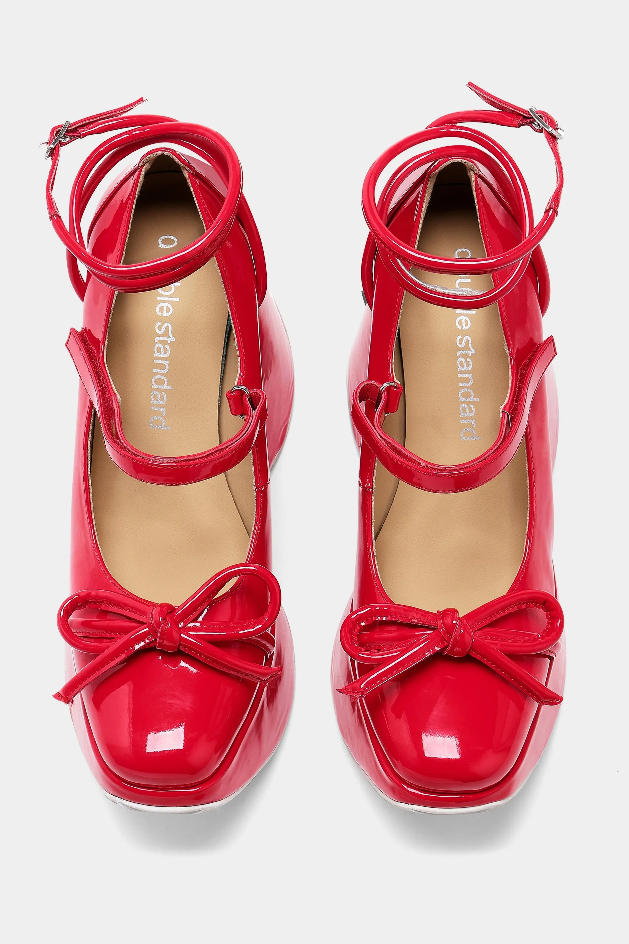 Paola Platforms - Sporty Red