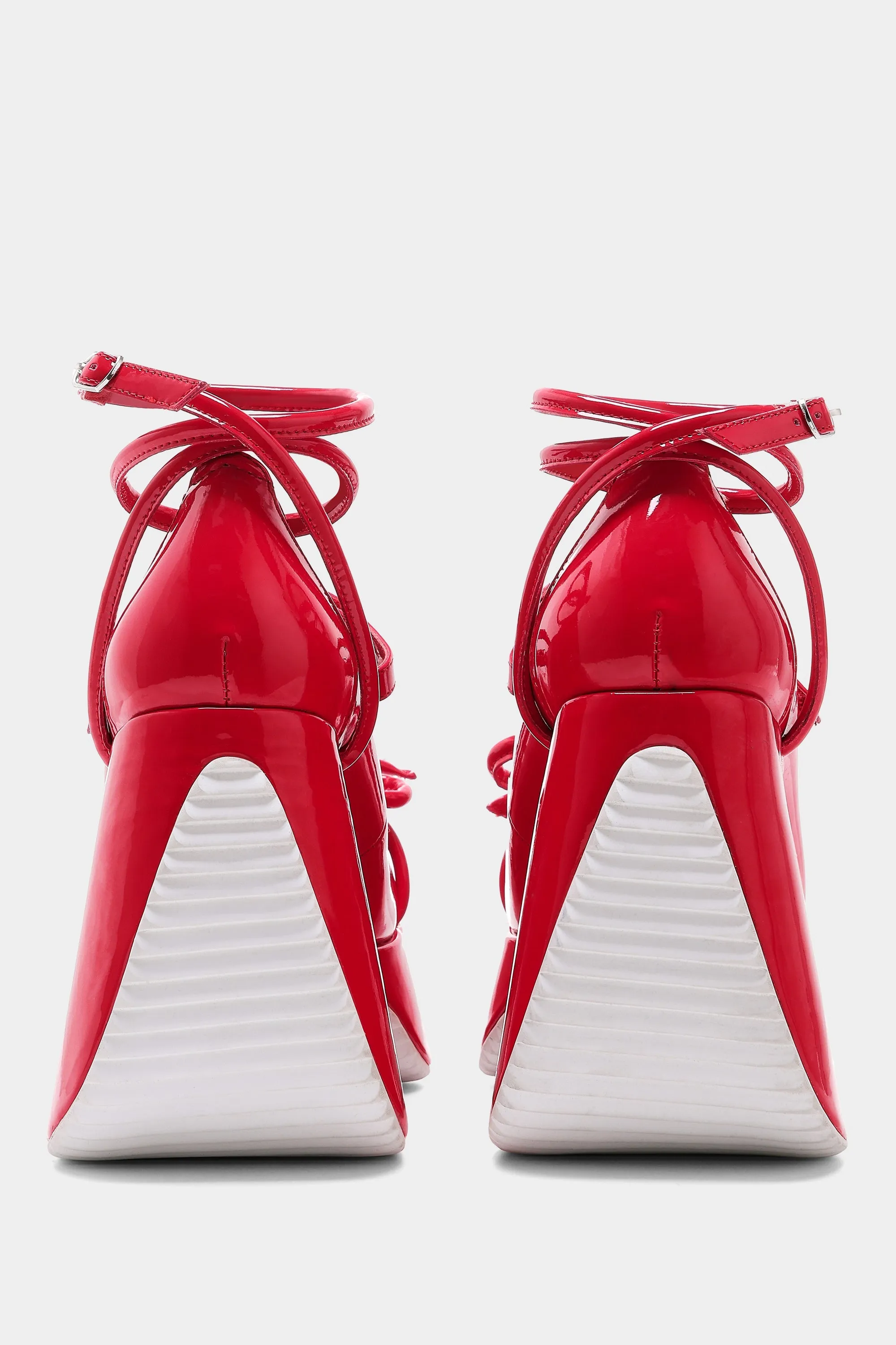 Paola Platforms - Sporty Red