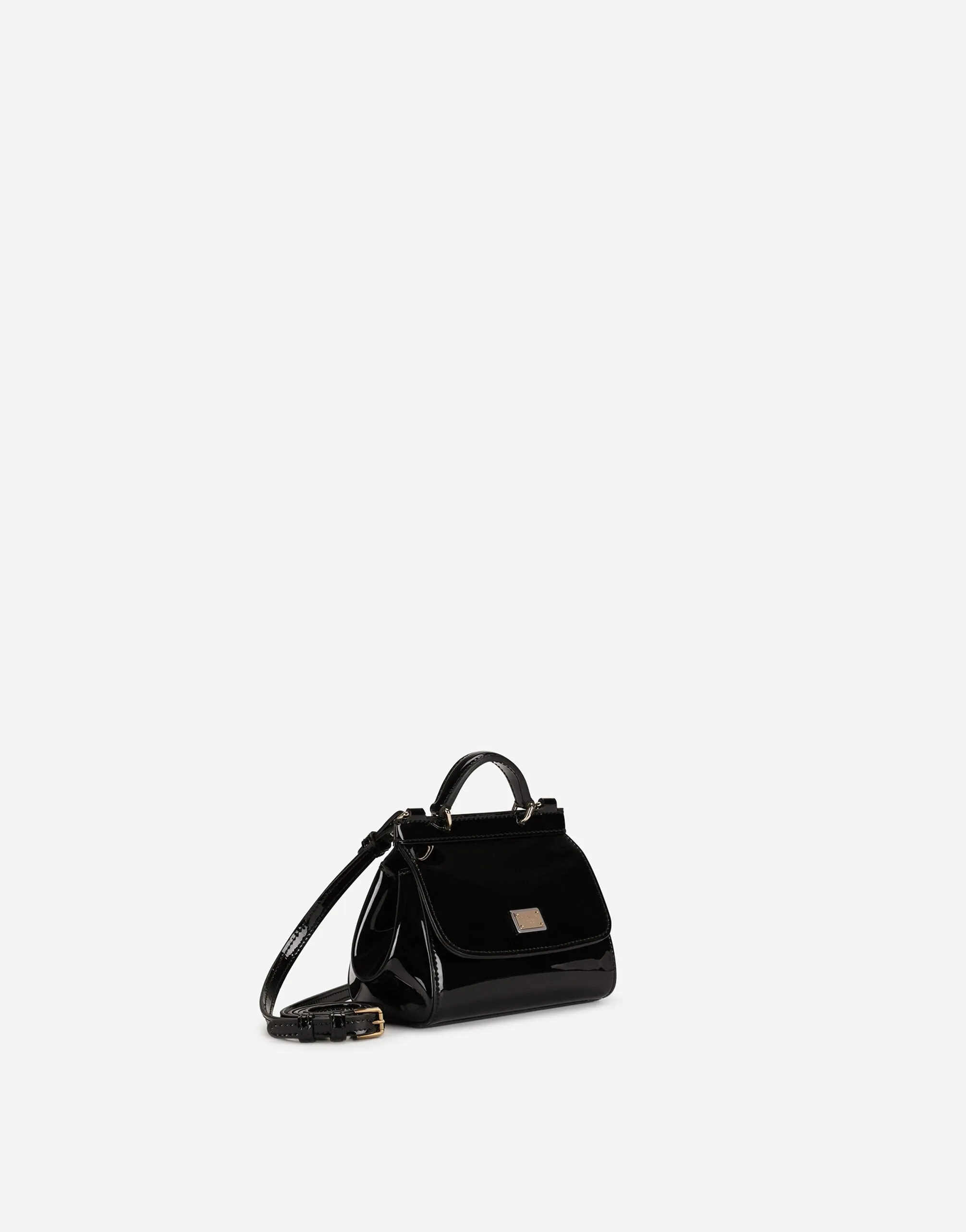 Patent Leather Mini Sicily Bag