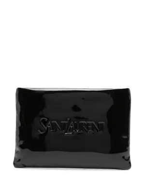 Patent leather pouch