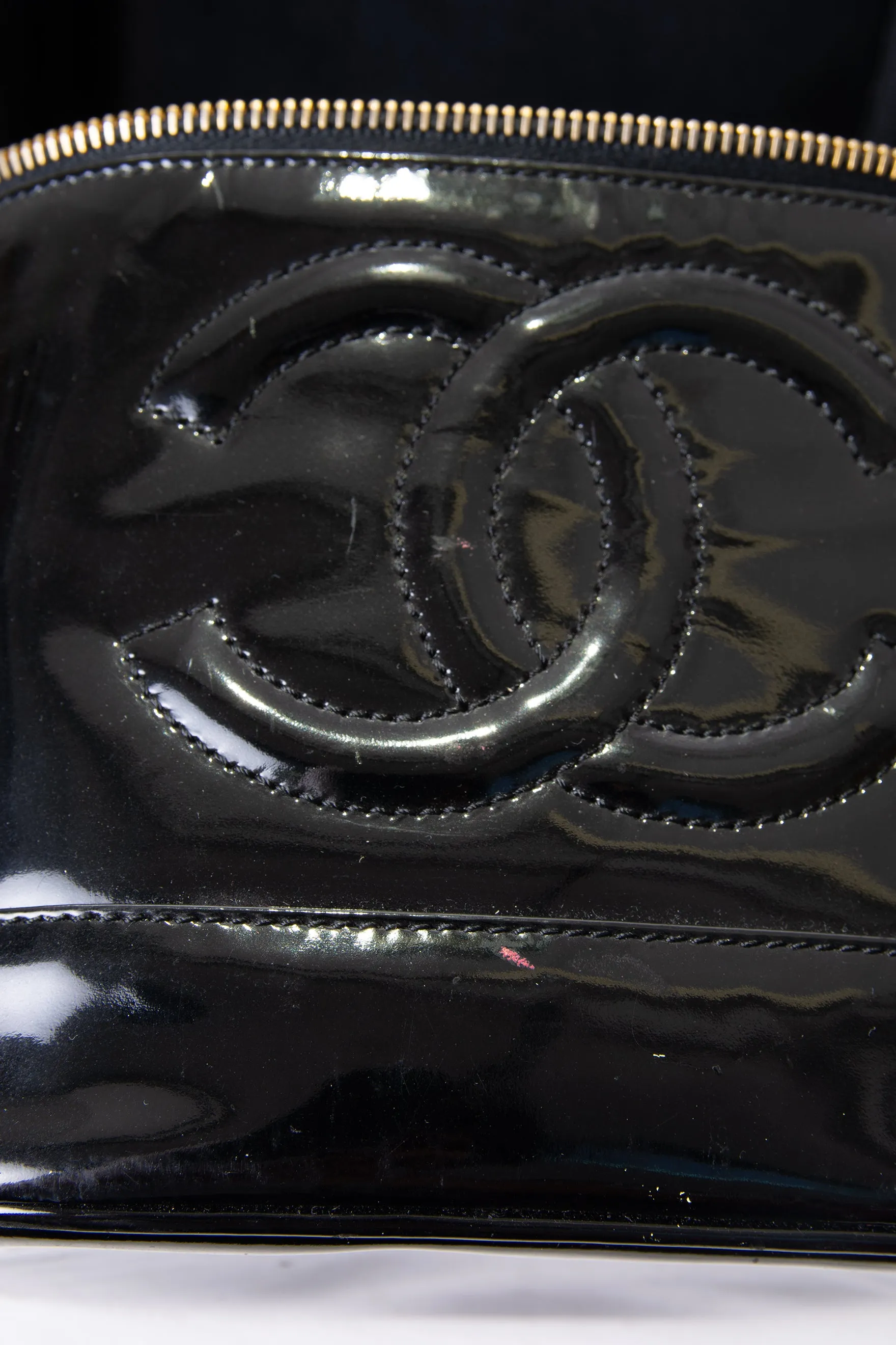 Patent Vanity Bag
