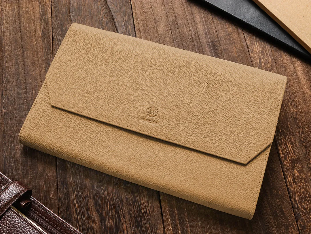 Penfolium 12 Pen Portfolio - Beige