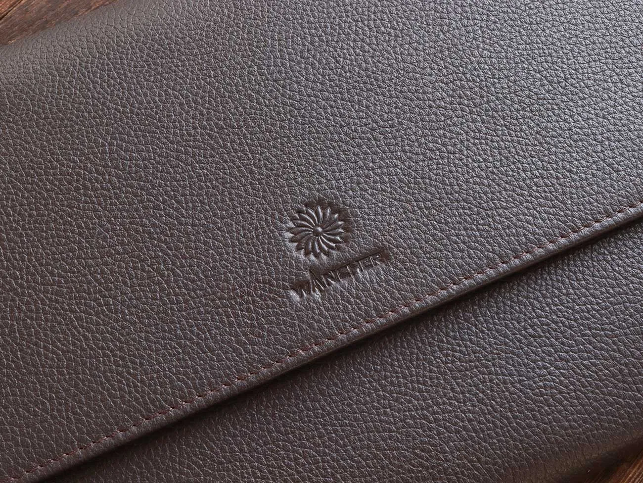 Penfolium 12 Pen Portfolio - Dark Brown