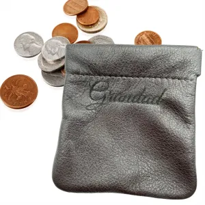 Personalised Englander Leather Snap Purse