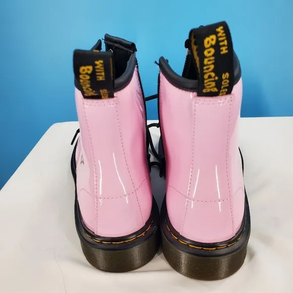 Pink Doc Martens WORN ONCE US 4