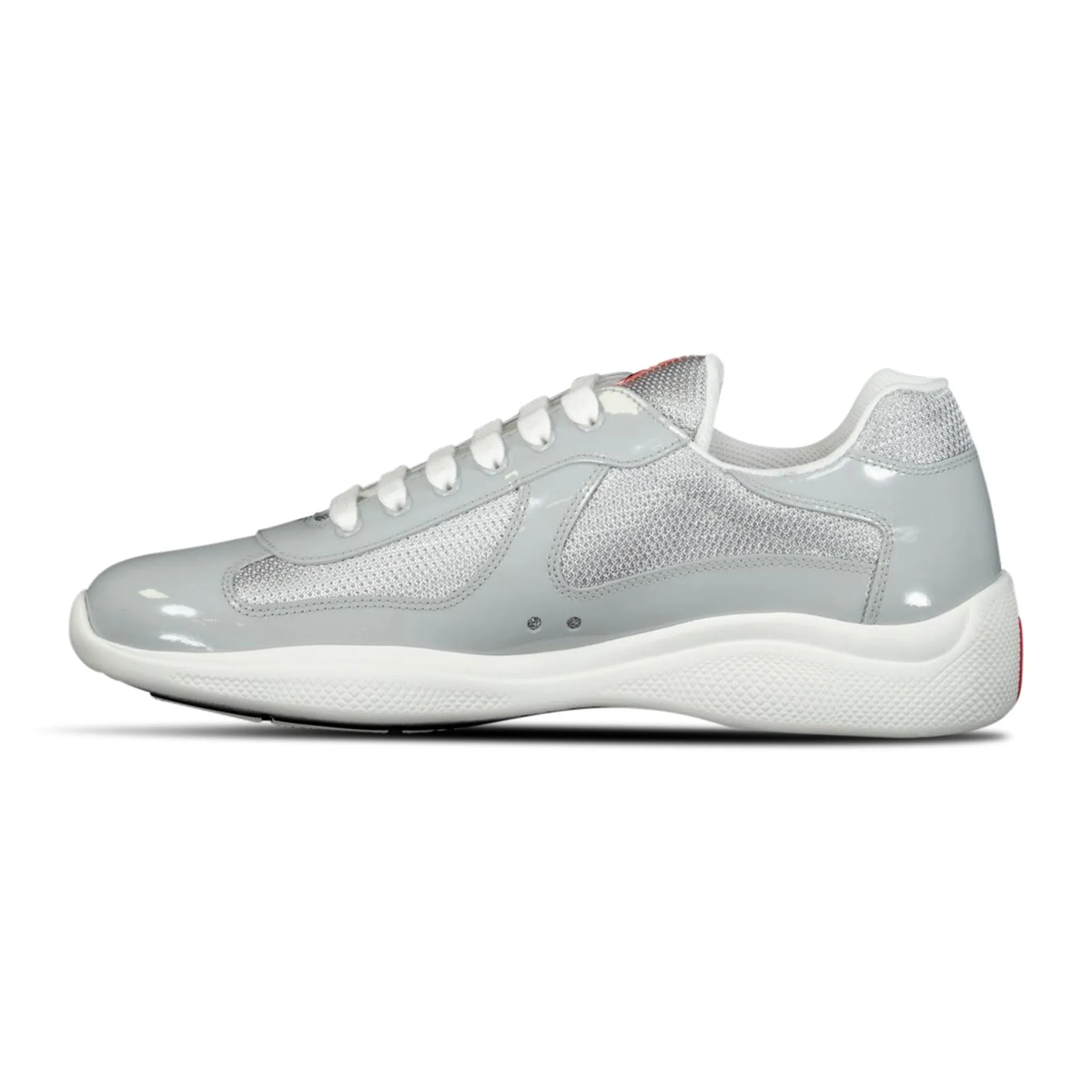 PRADA AMERICAS CUPS PATENT GREY