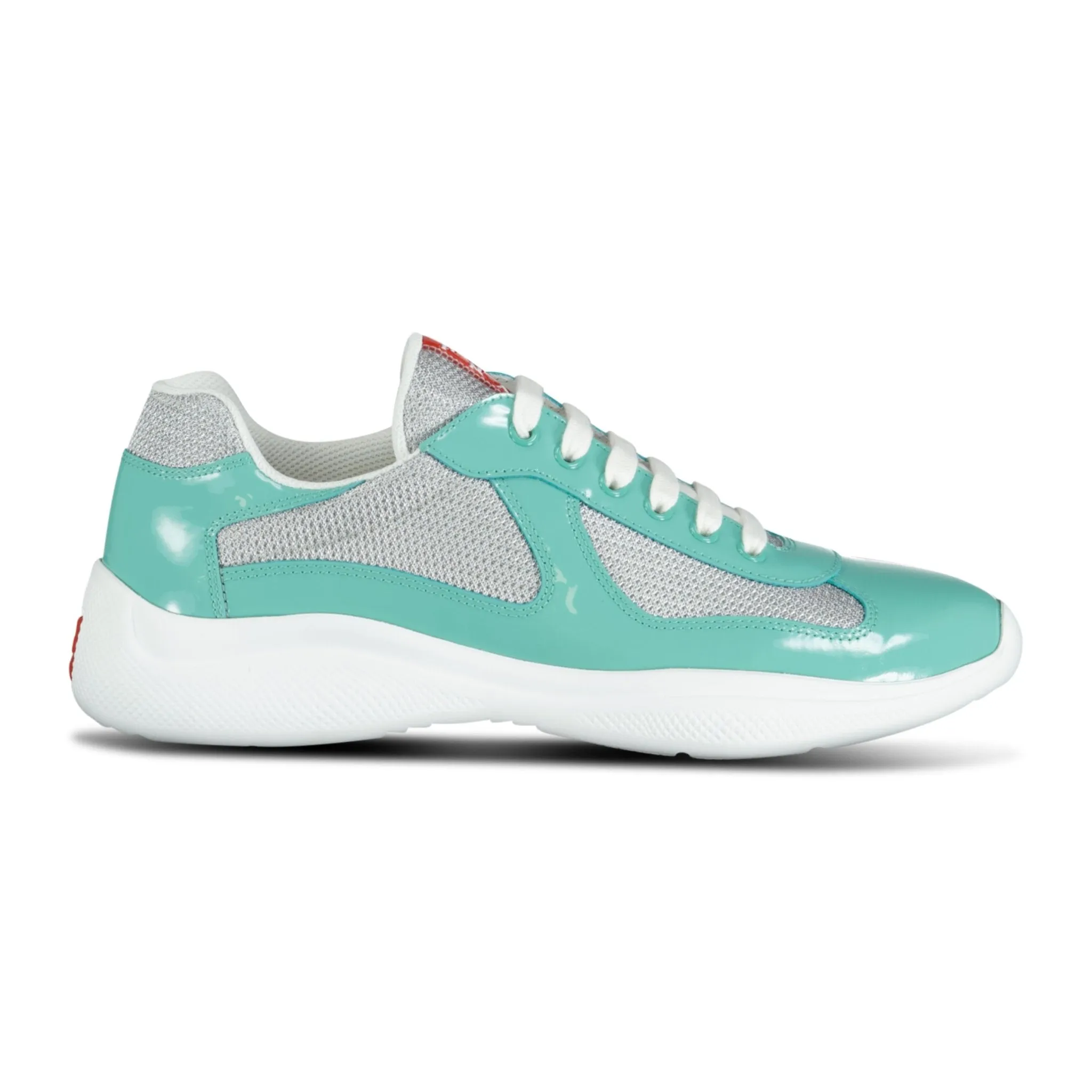PRADA AMERICAS CUPS PATENT JADE GREEN