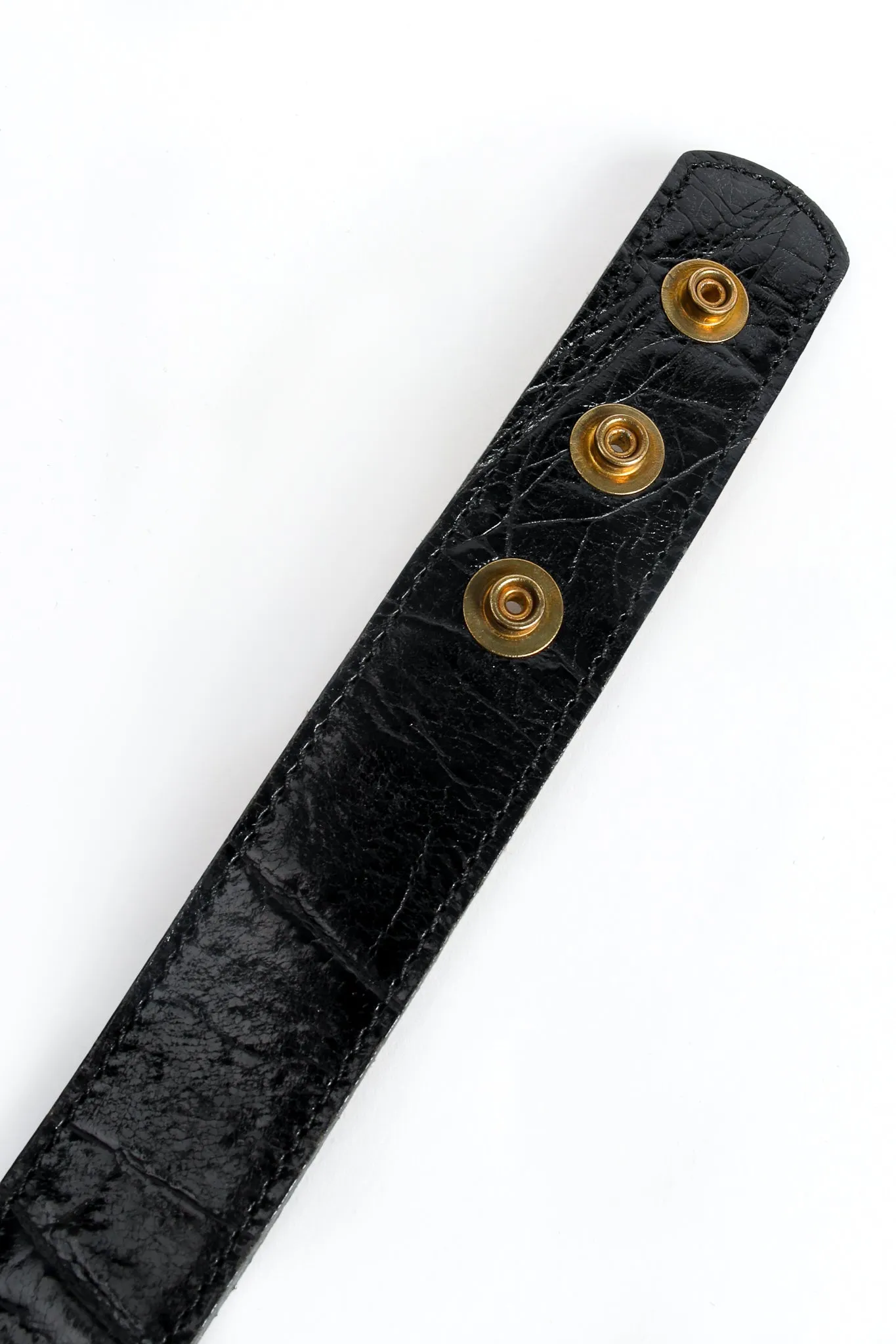 Rhinestone Studded X Belt