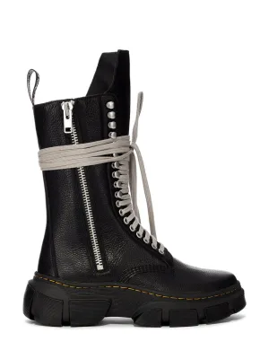 Rick Owens x Dr Martens Calf Length Boots
