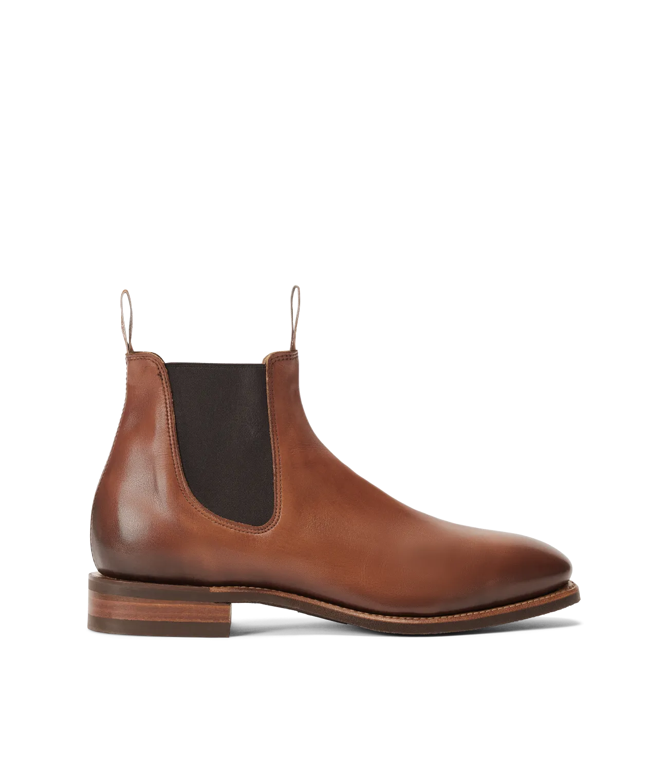 R.M.Williams - Comfort Craftsman  - Burnished Leather  - Dark Tan - H Fit