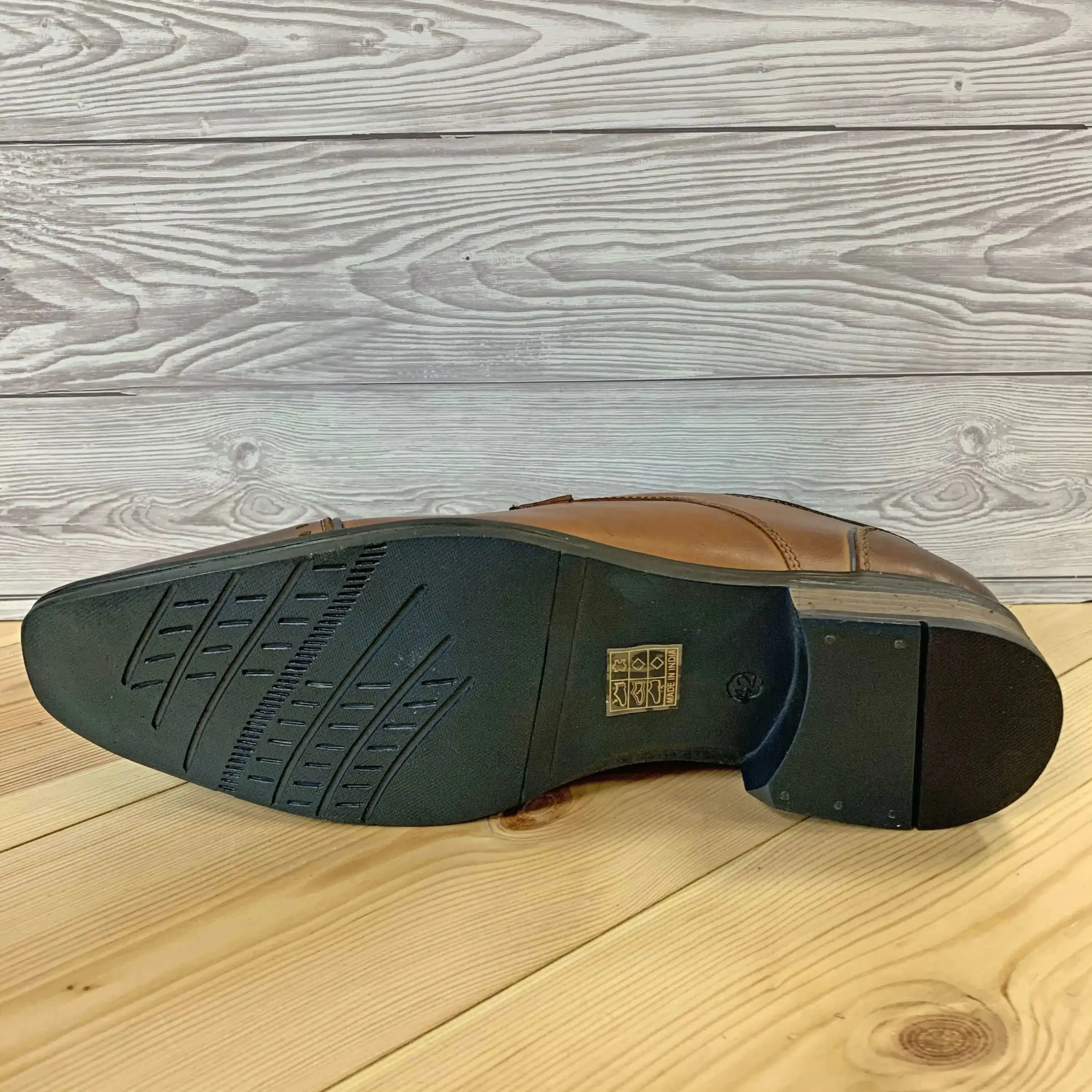 Roberto Gallio Passage Jonah Tan Leather Formal Shoes