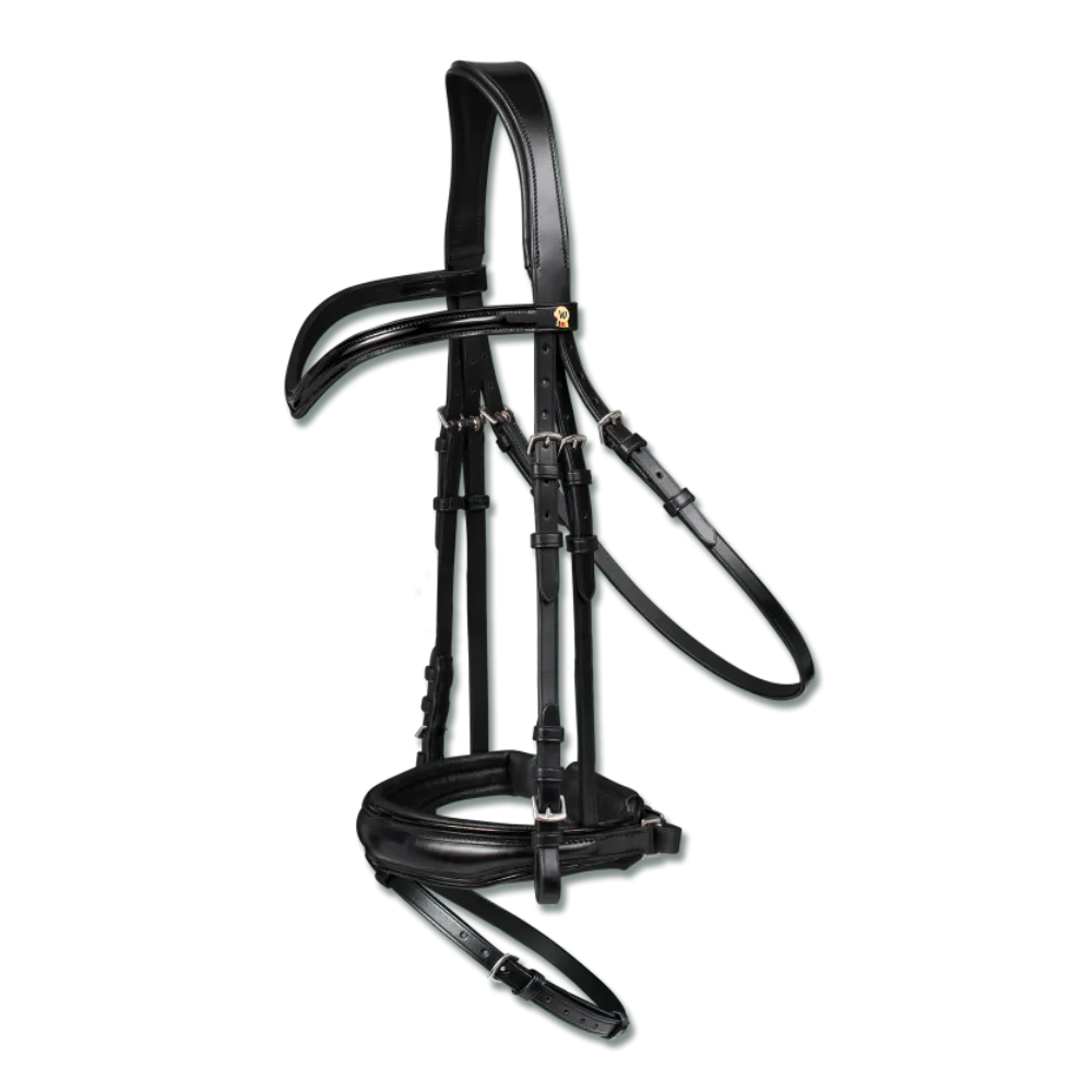 S-LINE BLACKSHINE PATENT LEATHER Bridle by Waldhausen