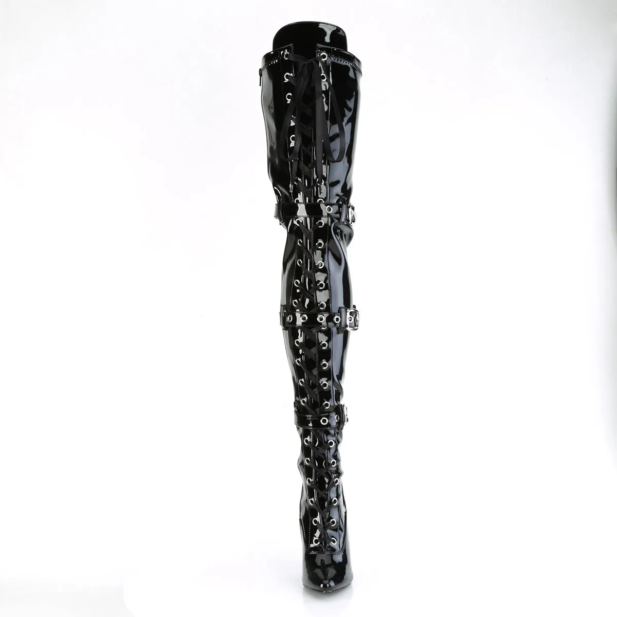 SEDUCE-4028  Black Stretch Patent