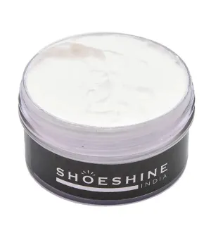 SHOESHINE shoe cream (White)- professional leather shoe polish