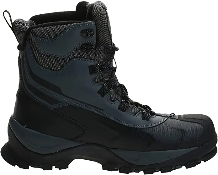 Shows light use, includes box! Columbia Mens Bugaboot™ Plus Iv Omni-Heat™ Mid Calf Boot, Graphite grey/Black, Sz 8.5, Retails $180 