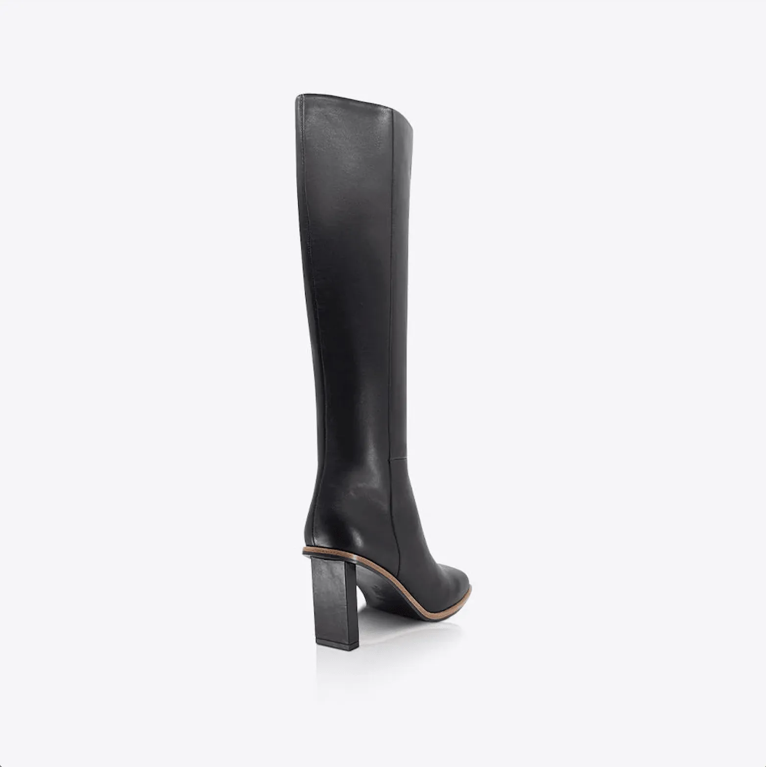 SOLSANA Eon Knee High Boot - Black