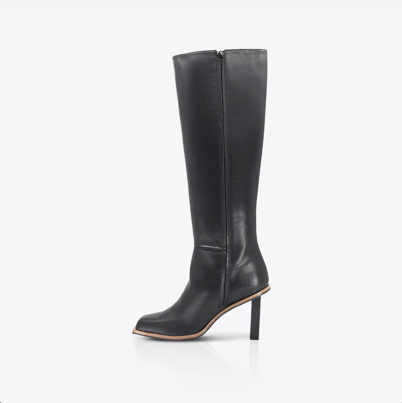 SOLSANA Eon Knee High Boot - Black
