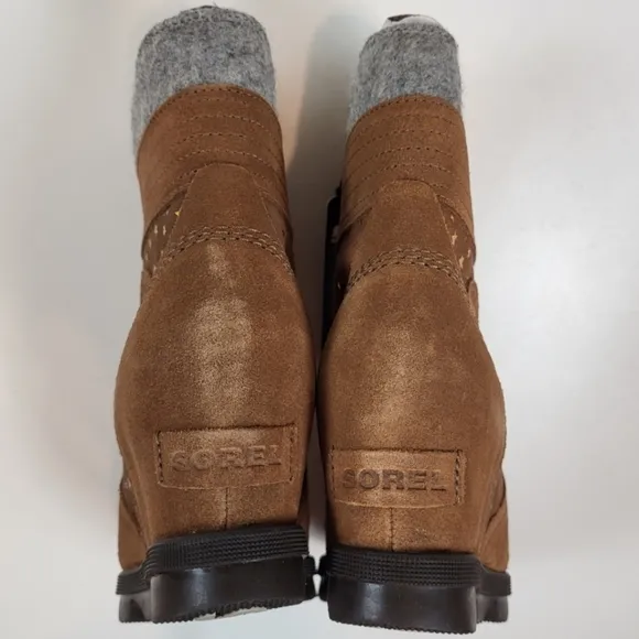 Sorel Lexie Wedge II Waterproof BootieTan