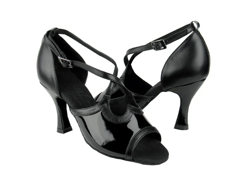 SPL98 Black Leather & Black Patent