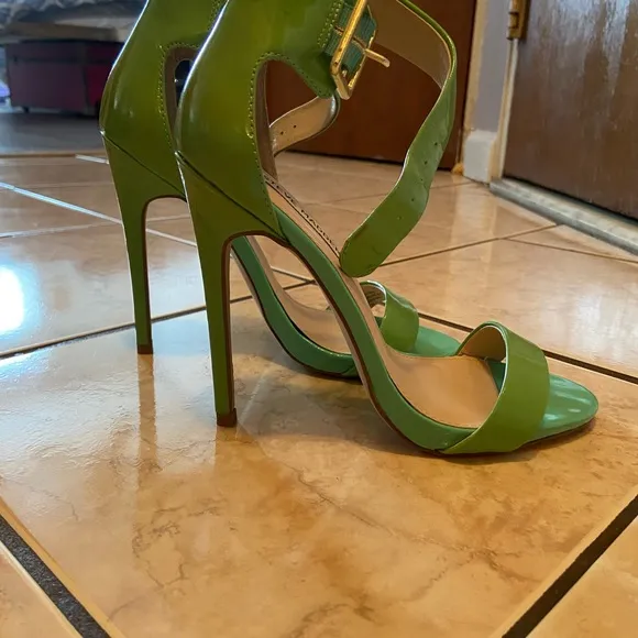 Steve Madden Marlenee Mint Green Heel
