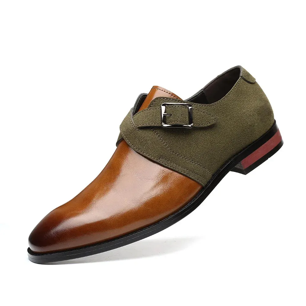 Stylish Men’s Fashion Shoes-Men Leather business Shoes-Wedding Party Shoes