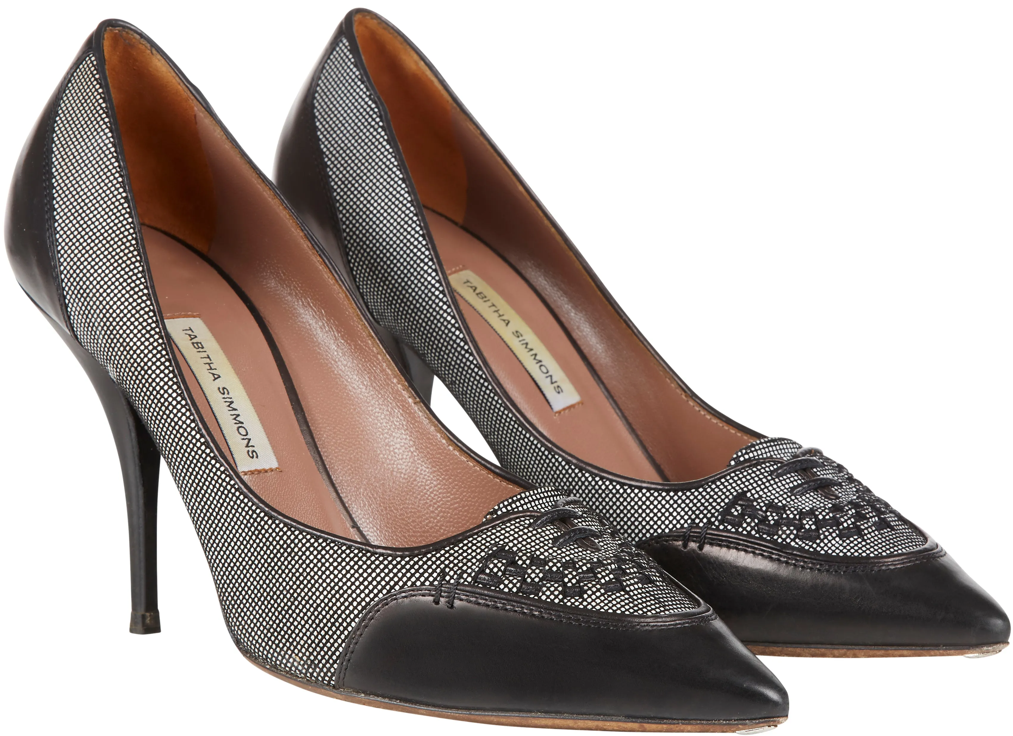 Tabitha Simmons leather court shoes Size 4UK