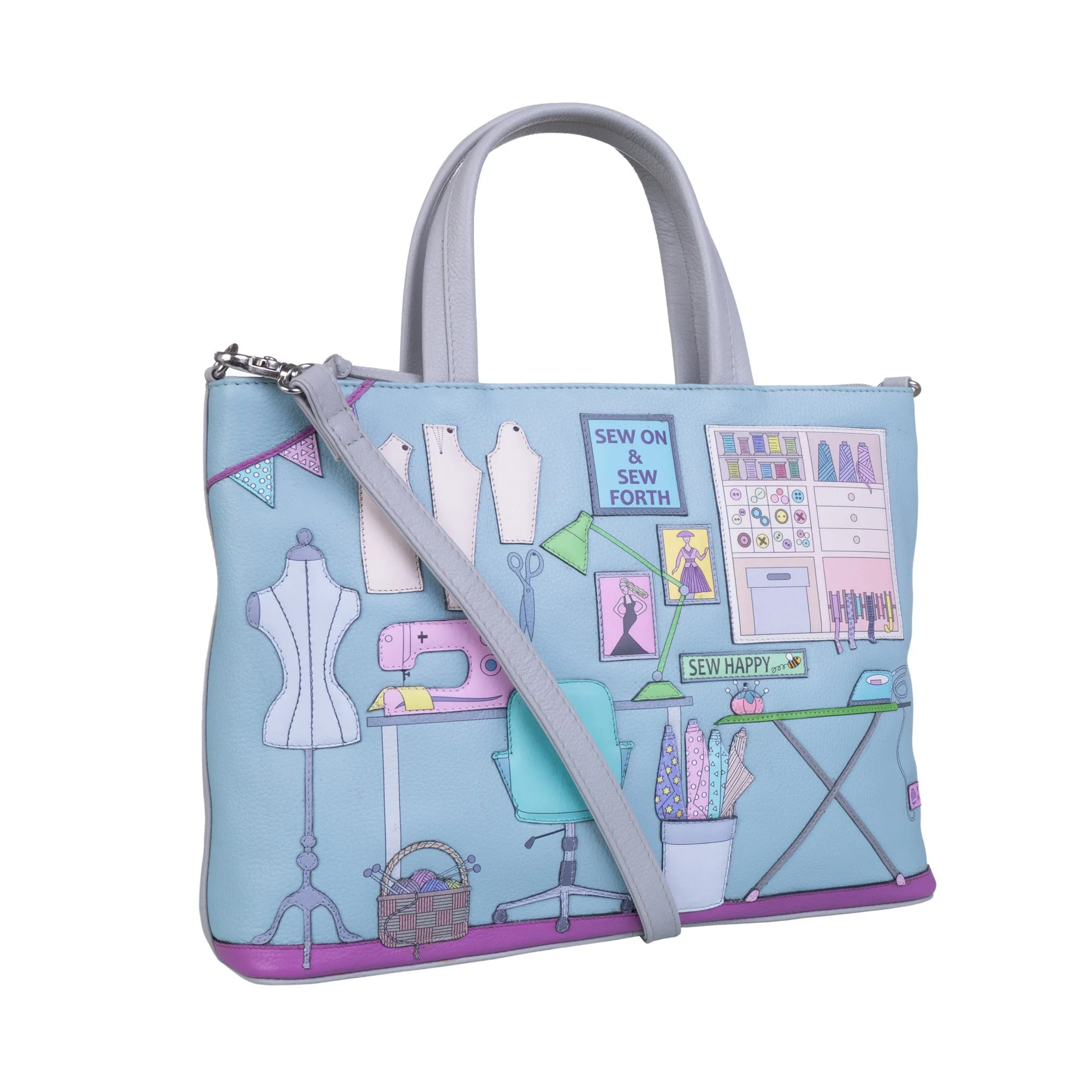 The Sewing Room Grab Bag - Mala Leather