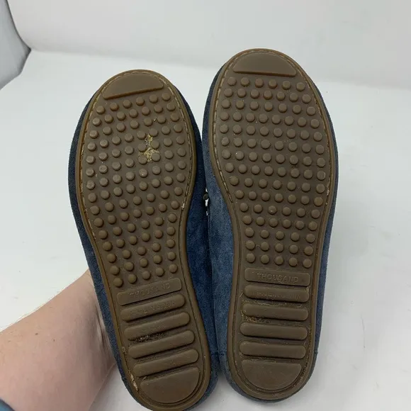 Thousand navy driver loafer slip on size 32 / US 1