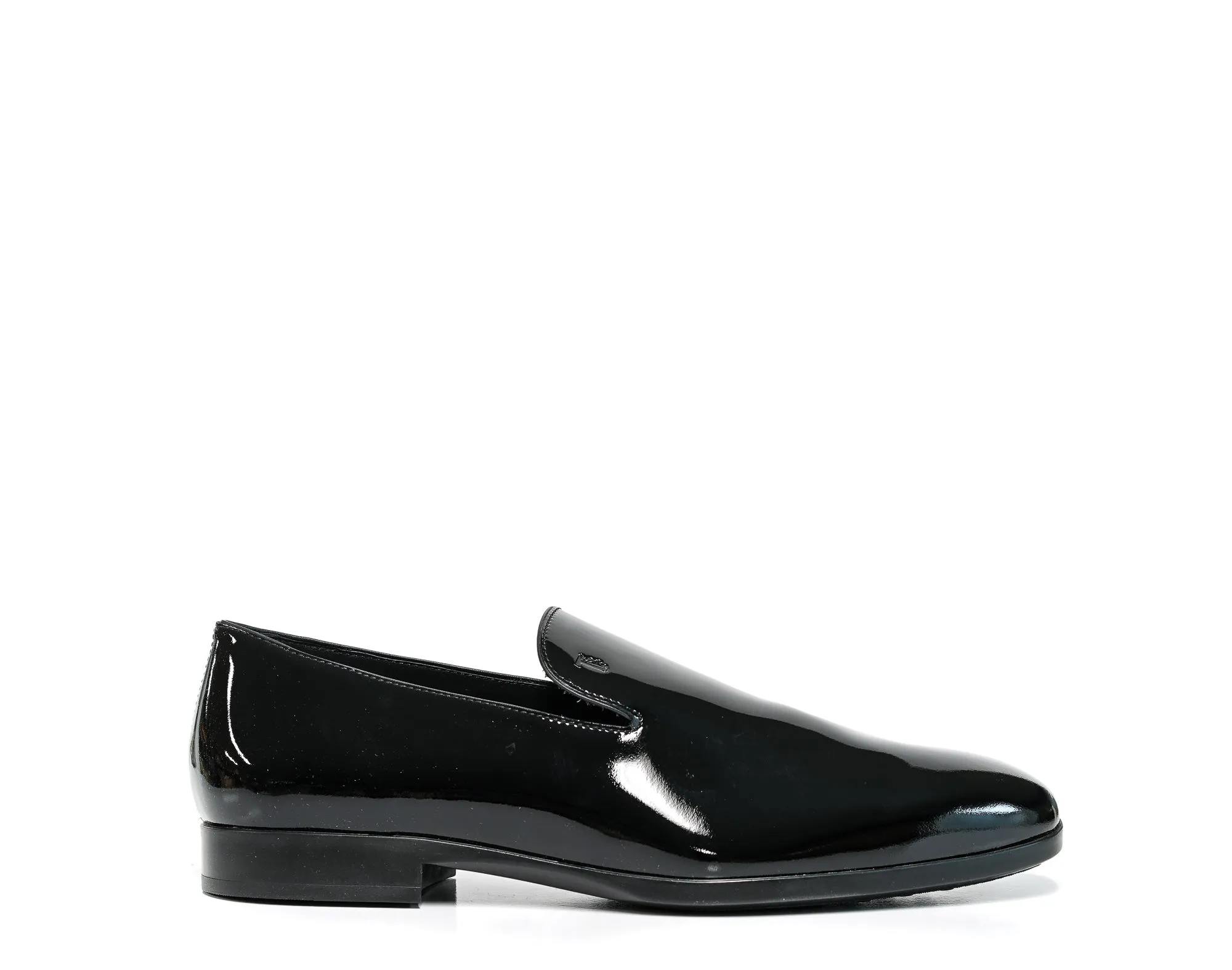 Tod's Men's Patent Leather Slip On Shoe MOZH0Q750 50% OFF