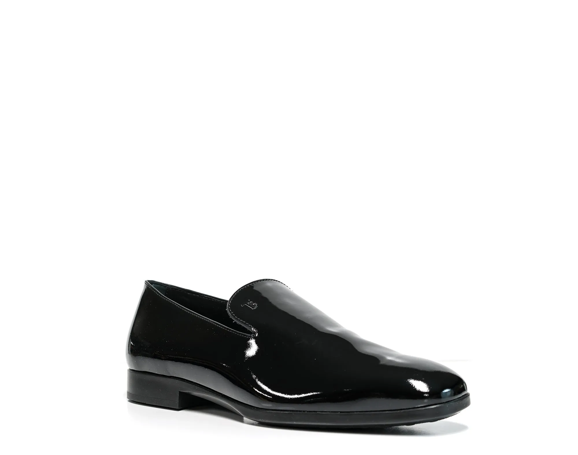 Tod's Men's Patent Leather Slip On Shoe MOZH0Q750 50% OFF