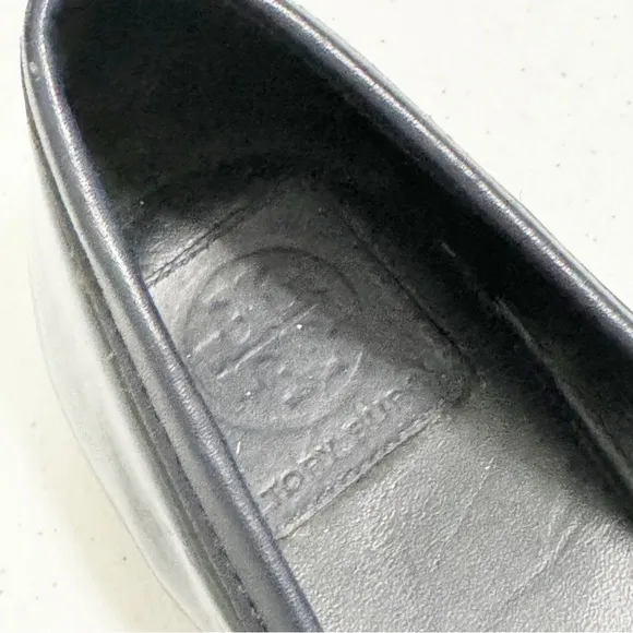 Tory Burch Navy Patent Leather Ballet Flat Size 9.5