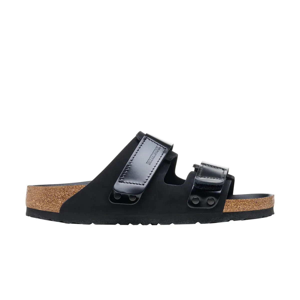 Uji - High Shine Black Nubuck Leather - Reg