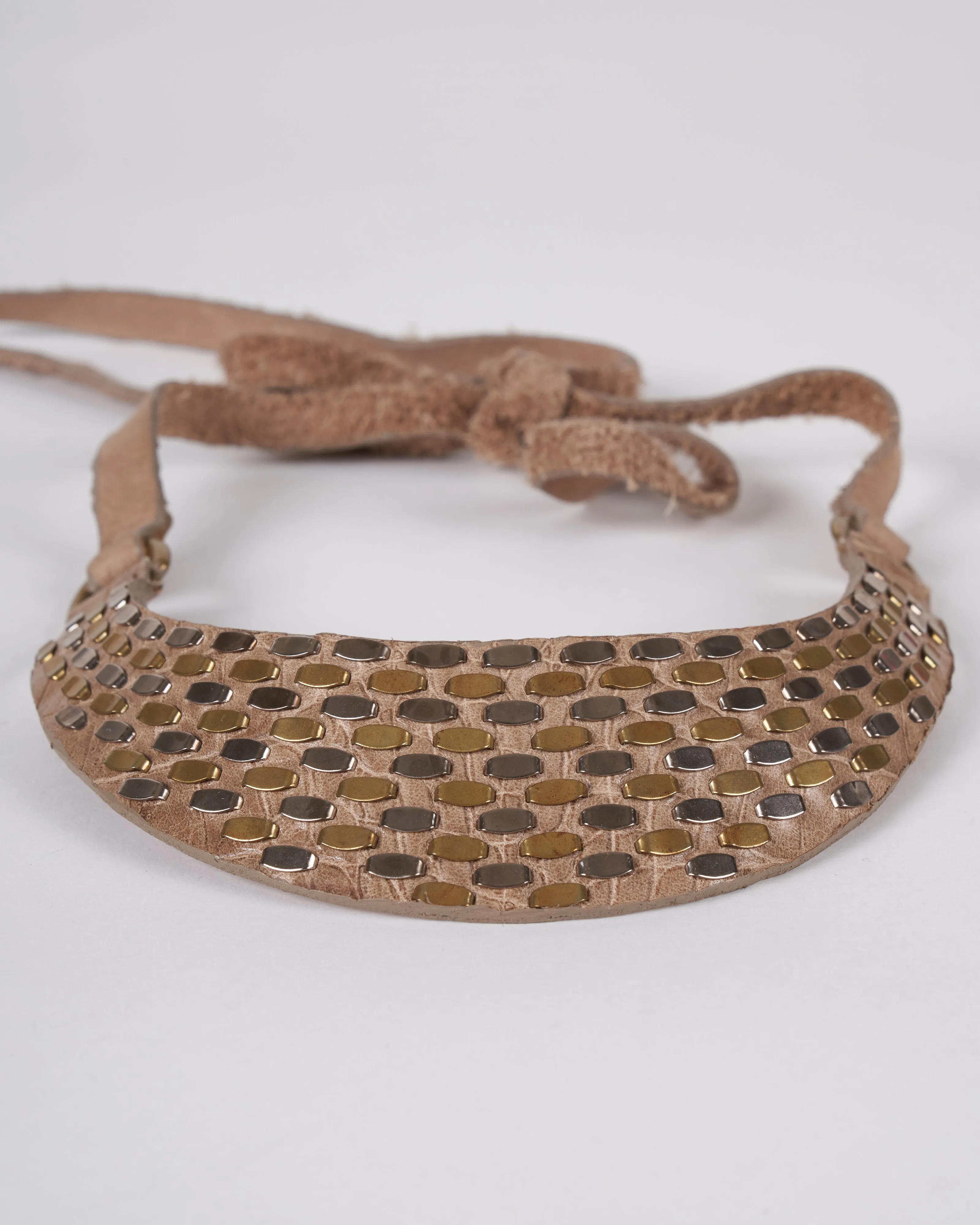 valentina necklace - silver mink