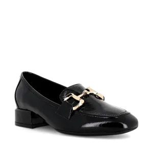 Velam Black Patent Leather Loafers