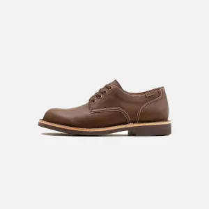 Vintage Y2K Coffee Leather Shoes for a Fashion-Forward Wardrobe