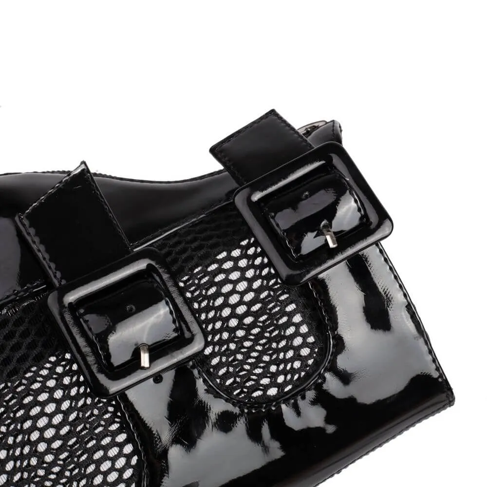 Women's Open Toe Ankle Buckle Prom Dance Boots