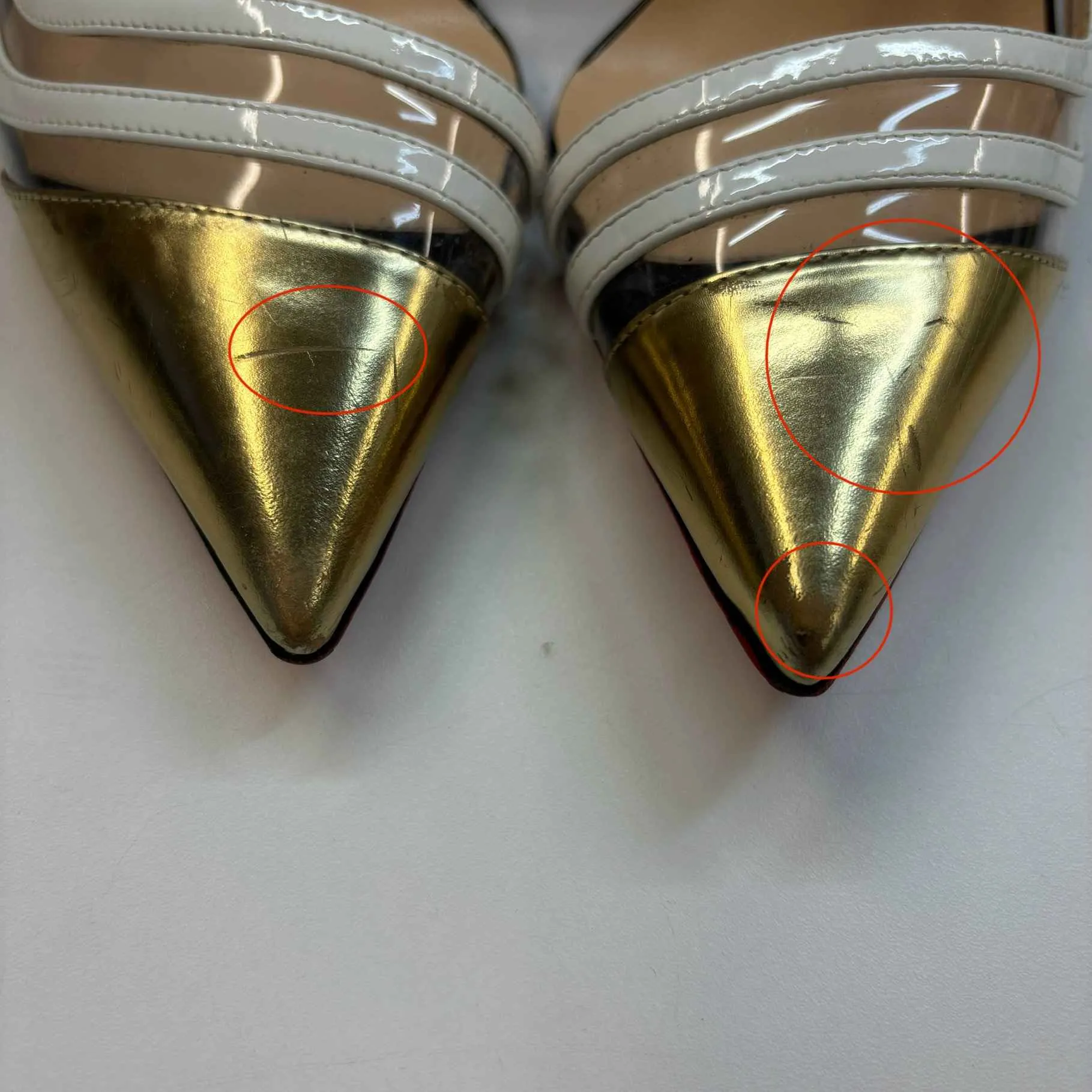 Women's Paralili 100 Heels White Size EU 37.5 / UK 4.5