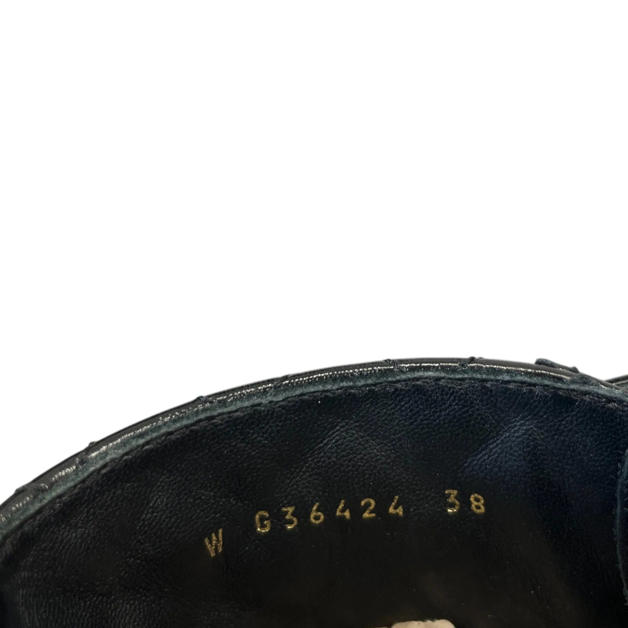 Women's Quilted Cc Logo Boots Black Size EU 38 / UK 5